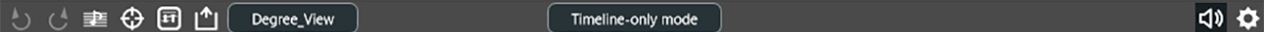 Top toolbar
