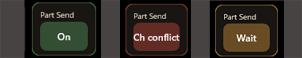 Part Send chip on the main plugin